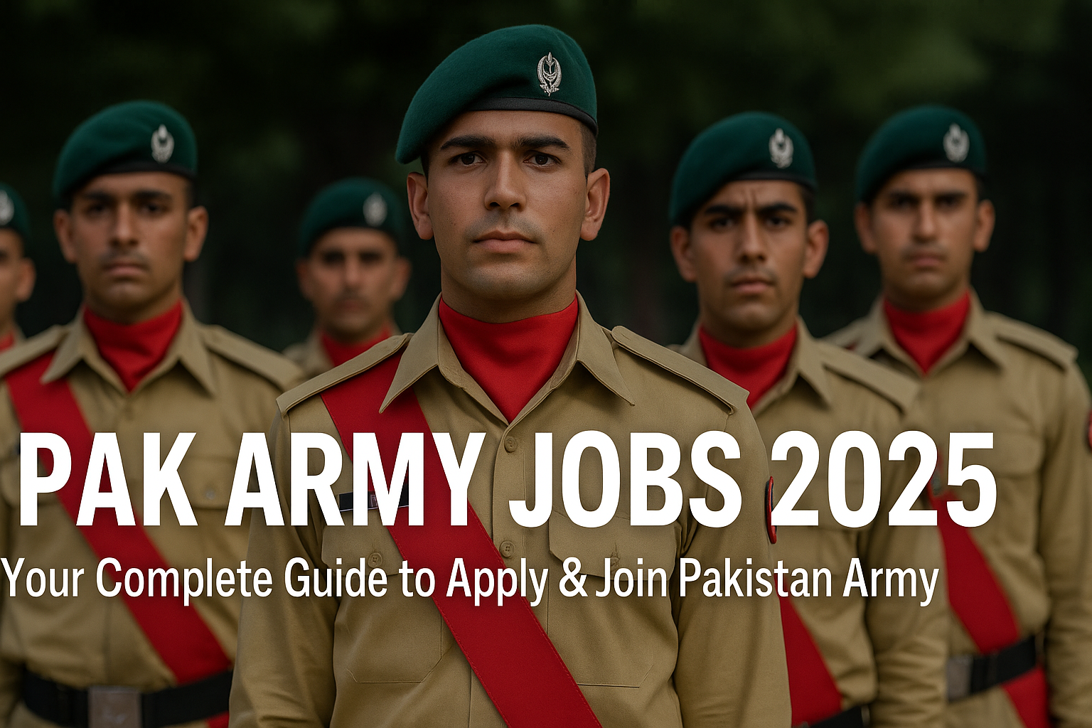 Pak Army jobs 2025