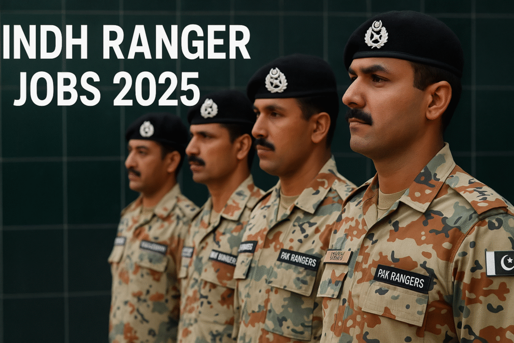 Sindh Ranger Jobs 2025 