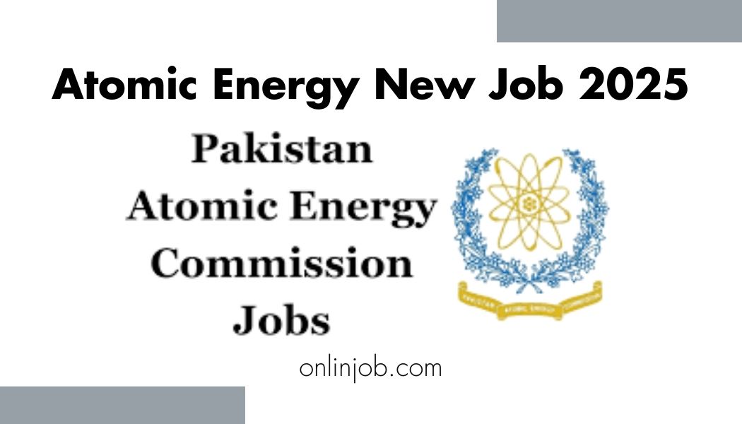 Atomic Energy New Job 2025