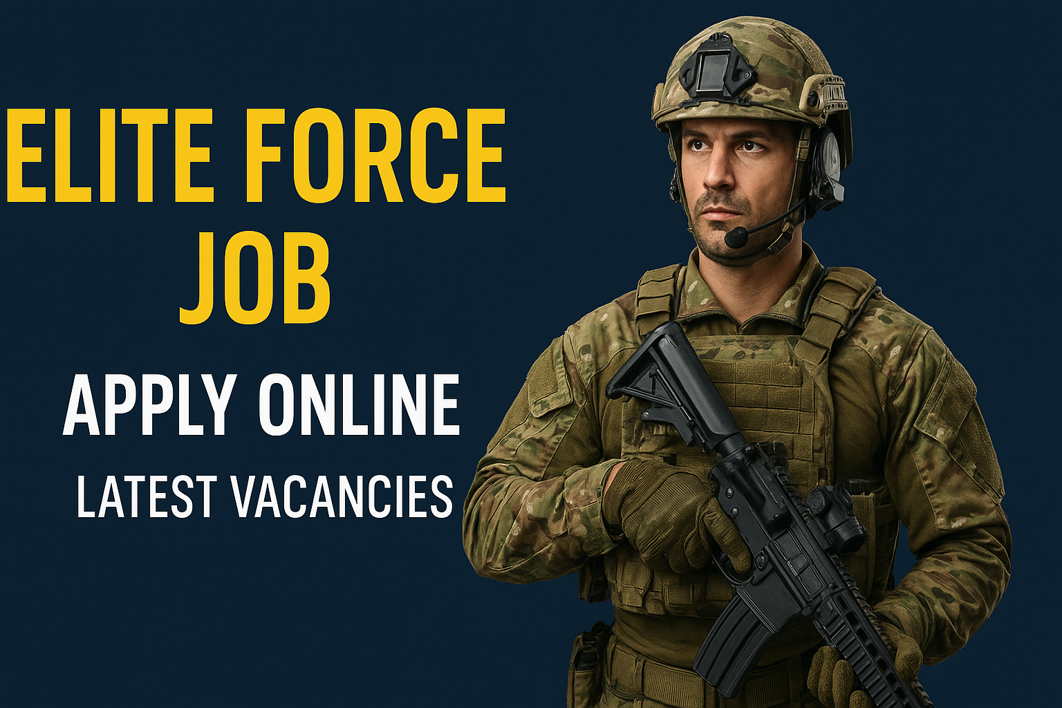 Elite Force Job 2025 Join Now