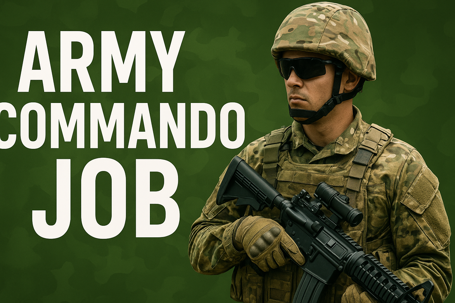 Army Commando Job 2025 join Now
