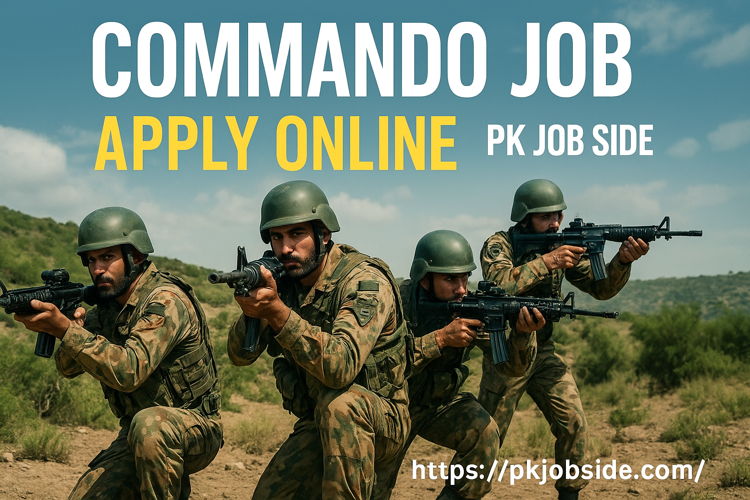Commando Job 2025 join Now